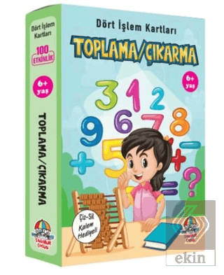 Toplama Çıkarma - Dört İşlem Kartları 6+ Yaş