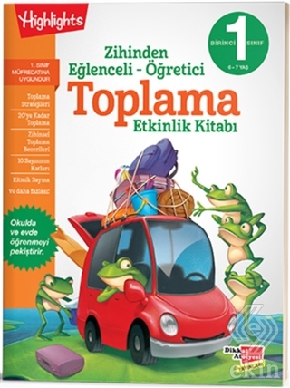 Toplama Etkinlik Kitabı - Zihinden Eğlenceli-Öğret