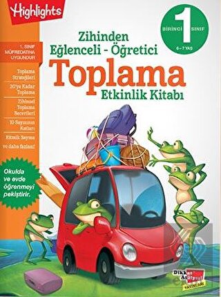 Toplama Etkinlik Kitabı - Zihinden Eğlenceli-Öğret