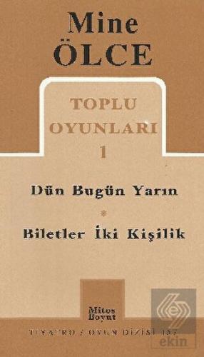 Toplu Oyunları 1 Dün Bugün Yarın Biletler İki Kişi