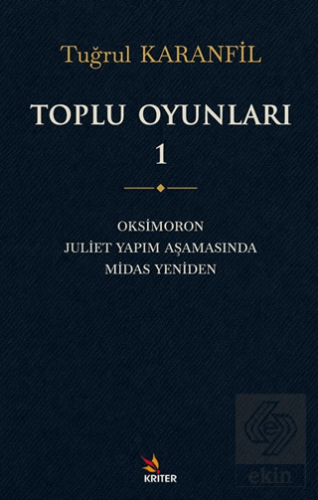 Toplu Oyunları 1 Tuğrul Karanfil Kriter Yayınları Satın Al - ekinkitap