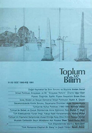 Toplum ve Bilim 51/52