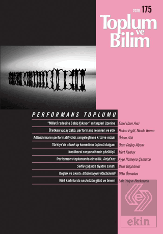 Toplum ve Bilim Dergisi Sayı: 175