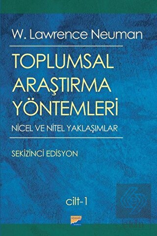 Toplumsal Araştırma Yöntemleri ( 2 Cilt Takım)