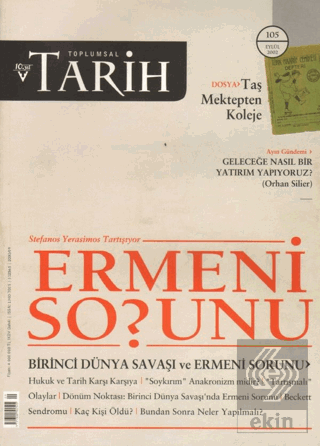 Toplumsal Tarih Dergisi Sayı: 105