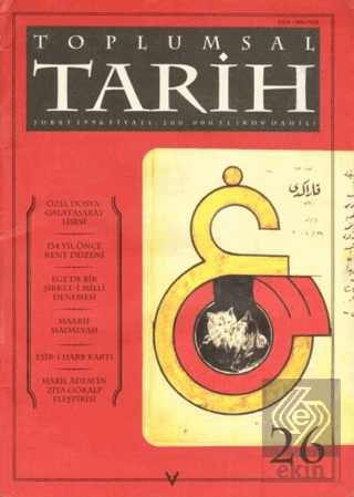 Toplumsal Tarih Dergisi Sayı: 26
