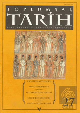Toplumsal Tarih Dergisi Sayı: 27