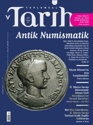 Toplumsal Tarih Dergisi Sayı: 277 Ocak 2017