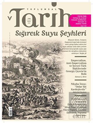 Toplumsal Tarih Dergisi Sayı: 298 Ekim 2018