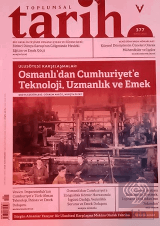 Toplumsal Tarih Dergisi Sayı: 377 Mayıs 2025