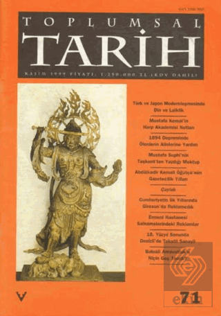 Toplumsal Tarih Dergisi Sayı: 71