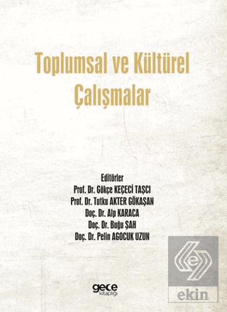 Toplumsal ve Kültürel Çalışmalar