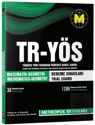 TR YÖS Matematik Geometri Deneme Sınavları