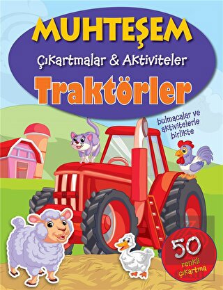 Traktörler - Muhteşem Çıkartmalar ve Aktiviteler