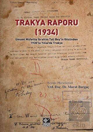 Trakya Raporu 1934