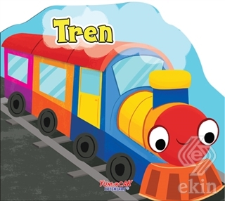 Tren - Şekilli Kitap