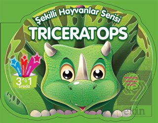 Triceratops - Şekilli Hayvanlar Serisi