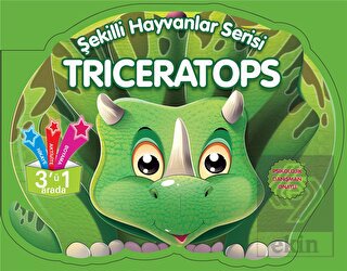 Triceratops - Şekilli Hayvanlar Serisi