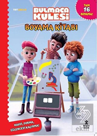 TRT Çocuk Bulmaca Kulesi Boyama Kitabı