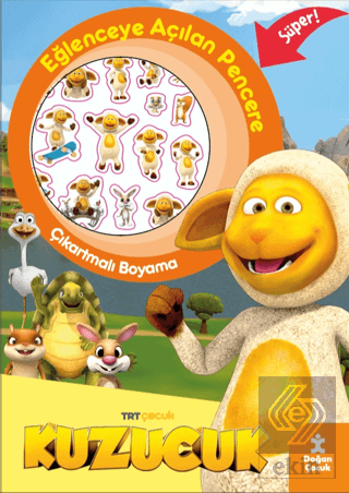 TRT Çocuk Kuzucuk Eğlenceye Açılan Pencere Çıkartm