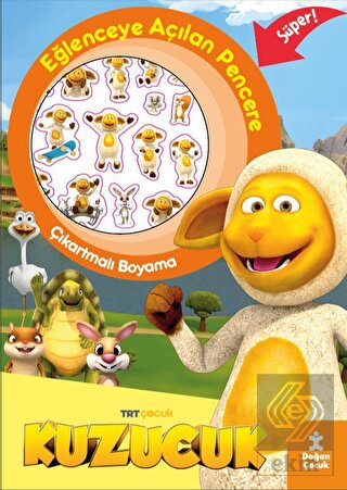 TRT Çocuk Kuzucuk Eğlenceye Açılan Pencere Çıkartm