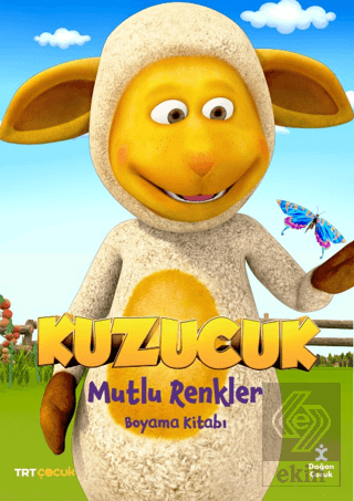 TRT Çocuk Kuzucuk - Mutlu Renkler Boyama Kitabı