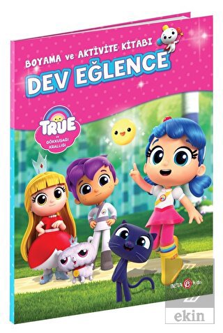 True Ve Gökkuşağı Krallığı Boyama Ve Aktivite Kita