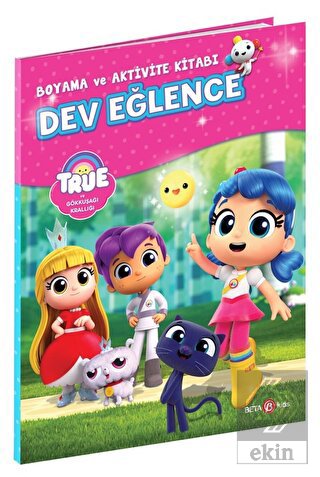 True Ve Gökkuşağı Krallığı Boyama Ve Aktivite Kita