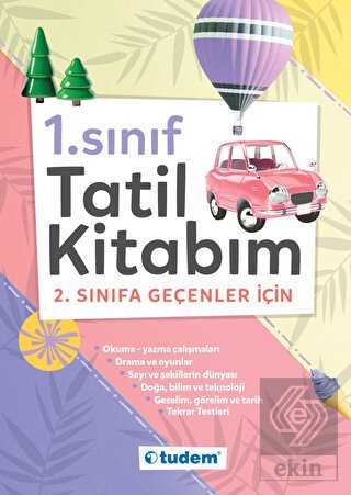 Tudem 1.Sınıf Tatil Kitabım