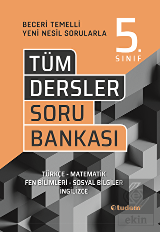 Tudem 5.Sınıf Tüm Dersler Soru Bankası