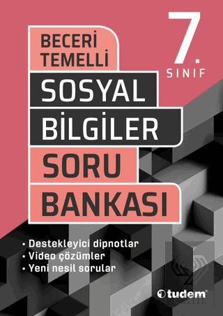 Tudem Yayınları 7. Sınıf Sosyal Bilgiler Beceri Te