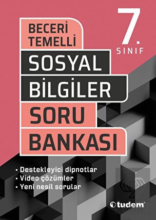 Tudem Yayınları 7. Sınıf Sosyal Bilgiler Beceri Te