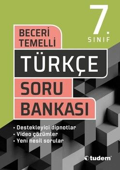 Tudem Yayınları 7. Sınıf Türkçe Beceri Temelli Sor