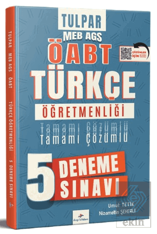 Tulpar 2026 MEB AGS ÖABT Türkçe Öğretmenliği Tamamı PDF Çözümlü 5 Dene