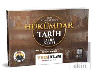 Tüm Adaylar İçin Hükümdar Tarih Ders Notları
