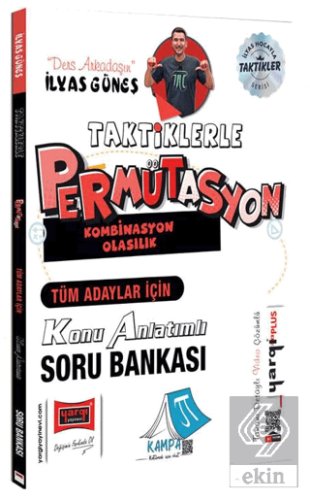 Tüm Adaylar İçin Taktiklerle Permütasyon Konu Anlatımlı Soru Bankası