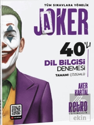 Tüm ÖSYM Sınavları İçin Dil Bilgisi 40lı Deneme