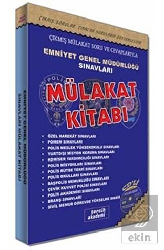 Tüm Polis Sınavlarına Yönelik Mülakat Kitabı