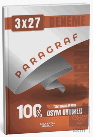 Tüm Sınavlar İçin 3x27 Paragraf Deneme