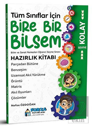 Tüm Sınıflar İçin Kolay Seviye Bire Bir Bilsem Haz