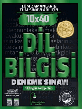 Tüm Zamanların Tüm Sınavları İçin Dil Bilgisi 10 x 40 Deneme Sınavı