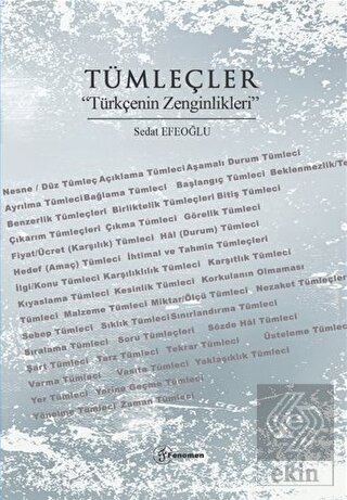 Tümleçler "Türkçenin Zenginlikleri"