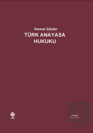 Türk Anayasa Hukuku Kemal Gözler
