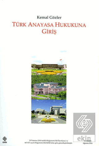 Türk Anayasa Hukukuna Giriş Kemal Gözler