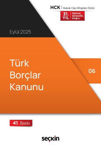Türk Borçlar Kanunu 2025
