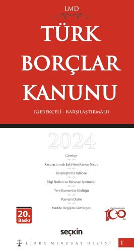 Türk Borçlar Kanunu / LMD–1