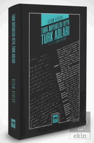 Türk Büyükleri Veya Türk Adları