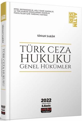 Türk Ceza Hukuku Genel Hükümler