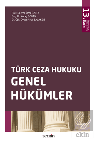Türk Ceza Hukuku Genel Hükümler