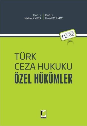 Türk Ceza Hukuku Özel Hükümler